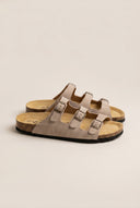 Plakton - Comfort Sandals - Sand Suede