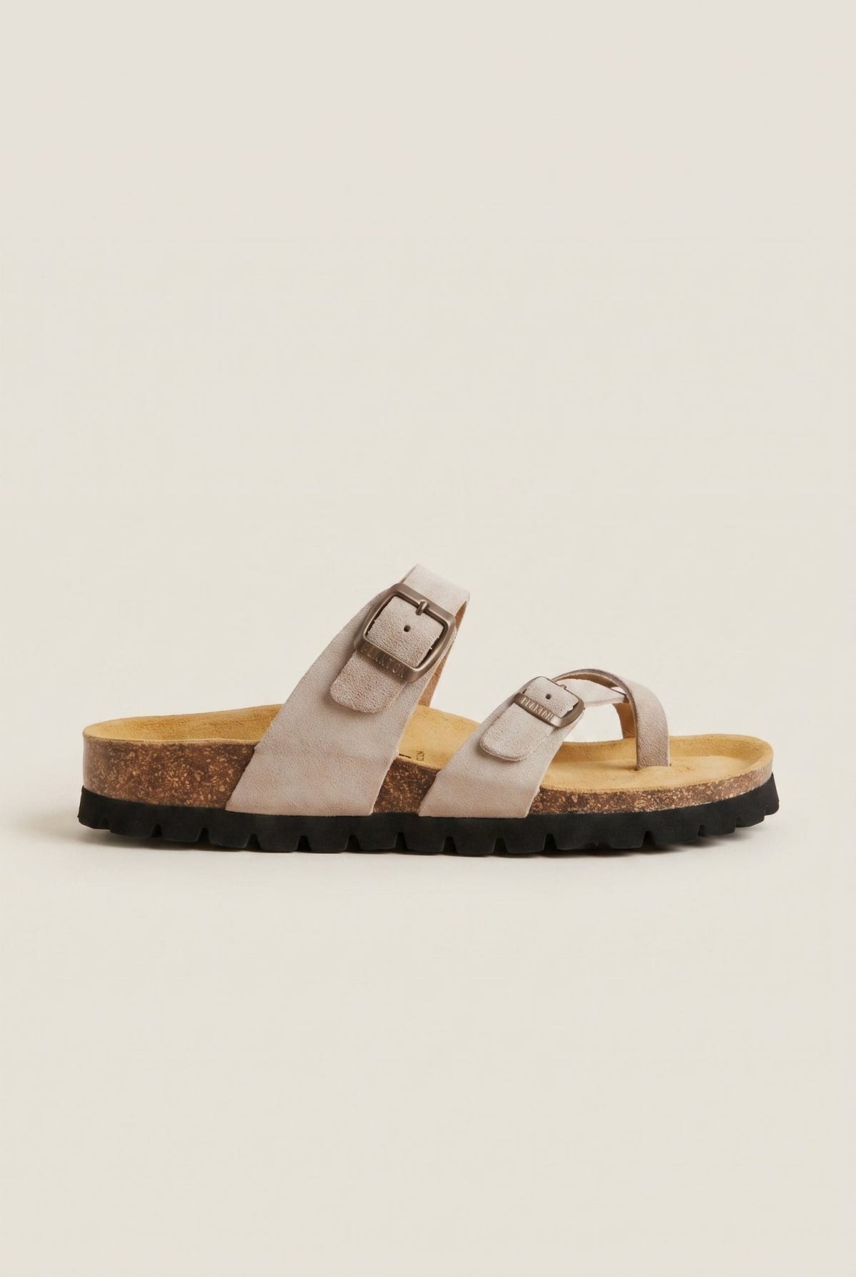Plakton - Comfort Sandals - Sand Suede