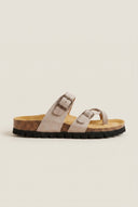 Plakton - Comfort Sandals - Sand Suede