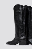 Corina Cowboy Boots - Black Matte - thefashionproject.gr - CORINA
