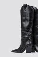 Corina Cowboy Boots - Black Matte - thefashionproject.gr - CORINA