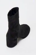 Corina Low Heel Ankle Boot - Black Suede - thefashionproject.gr - CORINA