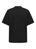 ONLY - Cotton T-Shirt - Black
