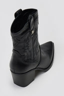 Cowboy Ankle Boots XTI 144718 - Black Matte - thefashionproject.gr - Xti Footwear