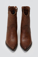Cowboy Ankle Boots XTI 144718 - Tan Matte - thefashionproject.gr - Xti Footwear