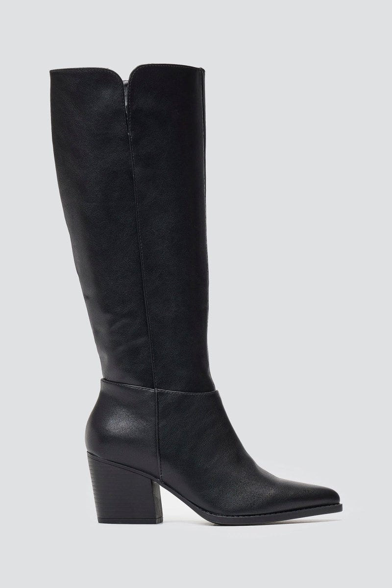 Cowboy Boots ERYNN - Black Matte - thefashionproject.gr - ERYNN