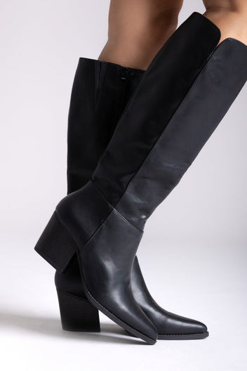 Cowboy Boots ERYNN - Black Matte - thefashionproject.gr - ERYNN