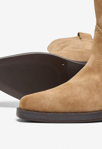 Cowboy Boots Only 15369176 - Tan Suede - thefashionproject.gr - ONLY