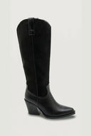 Cowboy Boots Pointed Toe - Black Matte - thefashionproject.gr - MARQUIIZ