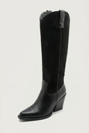 Cowboy Boots Pointed Toe - Black Matte - thefashionproject.gr - MARQUIIZ