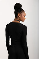 Crop top με glitter στην ύφανση Vero Moda 10316740