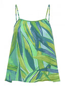 Crop top με λεπτά ραντάκια ONLY 15343109 - Πράσινο - thefashionproject.gr - ONLY