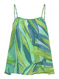 Crop top με λεπτά ραντάκια ONLY 15343109 - Πράσινο - thefashionproject.gr - ONLY