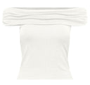 Crop top strapless ONLY 15338616 - Λευκό - thefashionproject.gr - ONLY