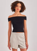 Crop top strapless Vero Moda 10309488 - Μαύρο - thefashionproject.gr - VERO MODA