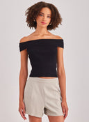 Crop top strapless Vero Moda 10309488 - Μαύρο - thefashionproject.gr - VERO MODA