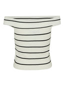 Crop top strapless Vero Moda 10309488 - Ζαχαρί - thefashionproject.gr - VERO MODA