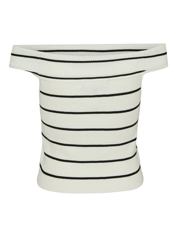 Crop top strapless Vero Moda 10309488 - Ζαχαρί - thefashionproject.gr - VERO MODA
