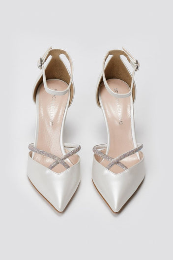 Crystal Pumps TFP - Pearl Metallic - thefashionproject.gr - TFP