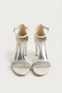 TFP - Crystal Toe Strap Sandals - White Pearl
