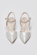 Cutout Crystal Pumps TFP - Pearl Metallic - thefashionproject.gr - TFP