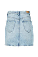 VERO MODA - Denim Mini Skirt High Waist - Blue Denim