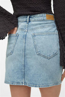 VERO MODA - Denim Mini Skirt High Waist - Blue Denim