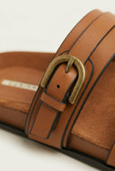 CORINA - Double Strap Sandals - Tan Matte