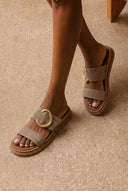 Suede Sandals - Taupe-Best Sellers, Leather Sandals, Sandals, Shoes, Estil, Women’s Collection, All, Best Seller Shoes, Summer Shoes Sale, Summer Sandals Sale, Sales, All but outlet, Last Pieces Shoes, Editor’s Choice, Shoes Sales, Trending Now, Recommended products (Seguno), Gifts 50€ & Under, The Fashion Edit, Last Pieces, Leather Shoes, SS 2026 Collection, TFP/Estil, Sandals New & Selected, Sandals SALE, TEST — Best Sellers (Mini-PDP copy, not published)