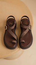 Nubuck Leather Flatform Sandals - Brown-Best Sellers, Flatform Sandals, Leather Sandals, Sandals, Shoes, TFP Collection, Women’s Collection, Coffee Trend, All, Best Seller Shoes, Summer Shoes Sale, Summer Sandals Sale, Sales, All but outlet, Editor’s Choice, Shoes Sales, Gifts 50€ & Under, The Fashion Edit, Leather Shoes, SS 2026 Collection, TFP/Estil, Sandals New & Selected, Sandals SALE, TEST — Best Sellers (Mini-PDP copy, not published)