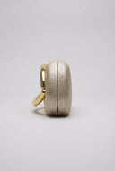Stephan - Elegant Evening Clutch with Metal Handle - Gold
