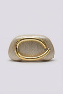 Stephan - Elegant Evening Clutch with Metal Handle - Gold