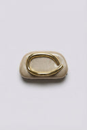 Stephan - Elegant Evening Clutch with Metal Handle - Gold