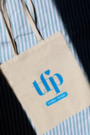 Επετειακή λινή tfp bag - Μπεζ - thefashionproject.gr - The Fashion Project