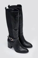 ERRYN Boots Block Heel - Black Matte - thefashionproject.gr - ERYNN