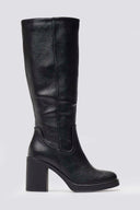 ERYNN Block Heel Boots - Black Matte - thefashionproject.gr - ERYNN