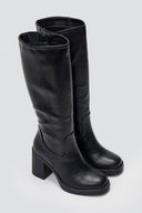 ERYNN Block Heel Boots - Black Matte - thefashionproject.gr - ERYNN