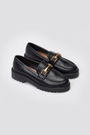ERYNN Chunky Loafers - Black Matte - thefashionproject.gr - ERYNN