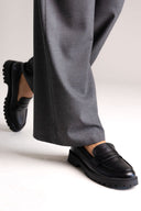 ERYNN Chunky Loafers - Black Matte - thefashionproject.gr - ERYNN