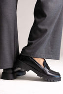 ERYNN Chunky Loafers - Black Matte - thefashionproject.gr - ERYNN