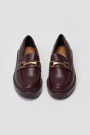 ERYNN Chunky Loafers - Bordeaux Matte - thefashionproject.gr - ERYNN