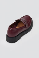 ERYNN Chunky Loafers - Bordeaux Matte - thefashionproject.gr - ERYNN