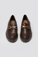 ERYNN Chunky Loafers - Dark Brown Matte - thefashionproject.gr - ERYNN