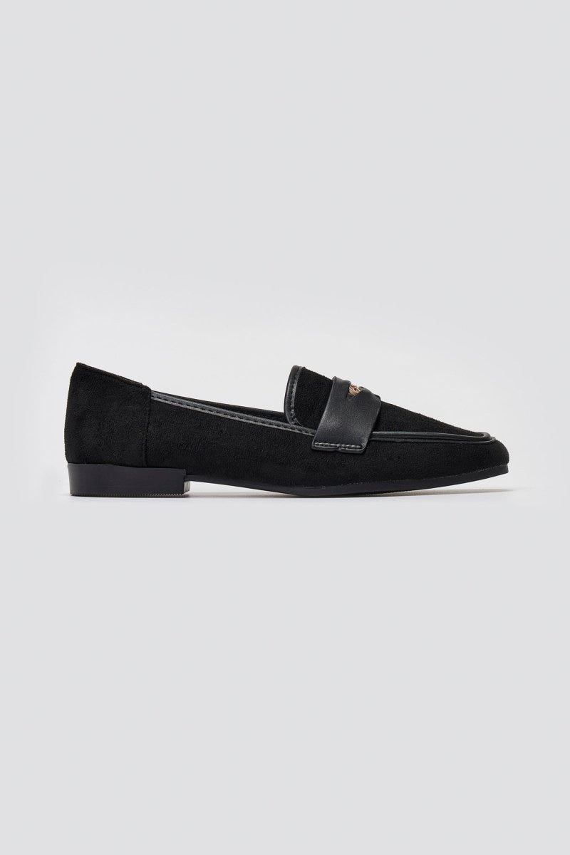 ERYNN Flat Loafers - Black Suede - thefashionproject.gr - ERYNN