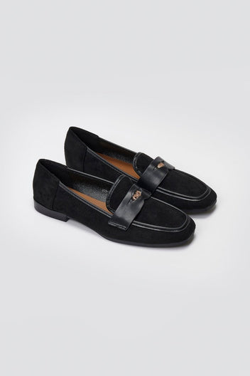 ERYNN Flat Loafers - Black Suede - thefashionproject.gr - ERYNN
