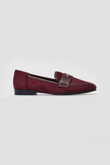 ERYNN Flat Loafers - Bordeaux Suede - thefashionproject.gr - ERYNN
