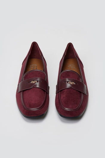 ERYNN Flat Loafers - Bordeaux Suede - thefashionproject.gr - ERYNN