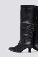 ERYNN Kitten Heel Boots - Black Matte - thefashionproject.gr - ERYNN