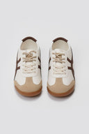 ERYNN Low Top Bicolor Sneakers - Beige Matte - thefashionproject.gr - ERYNN