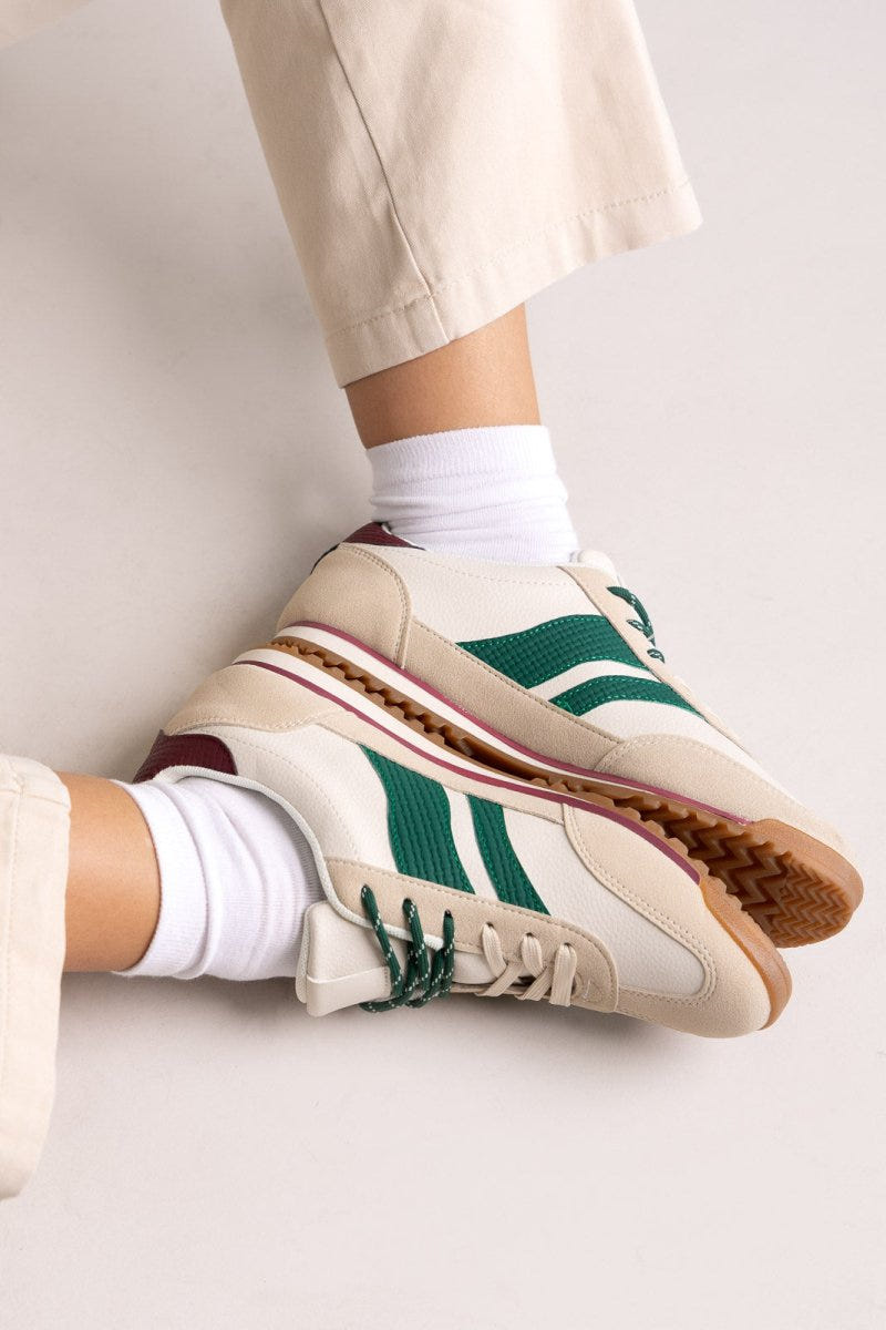 ERYNN Low Top Sneakers - Beige Matte - thefashionproject.gr - ERYNN